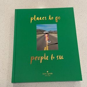 Kate Spade Places To Go People To See Green Coffee Table Book